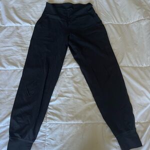 Black High-Waisted Joggers